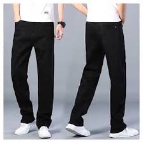 Best Quality Brand New Cotton Jeans Pants In Black Color 4