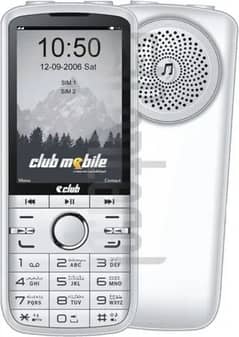 Club Mobile A5000 plus - 2.4" Inch Display Dual Sim 3500mAh Battery