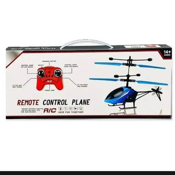 Remote Control Helicopter- Dual Mode Control Flight with Induction 8