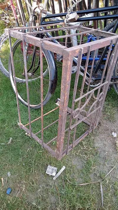 Iron stands, iron grill household items sale 1