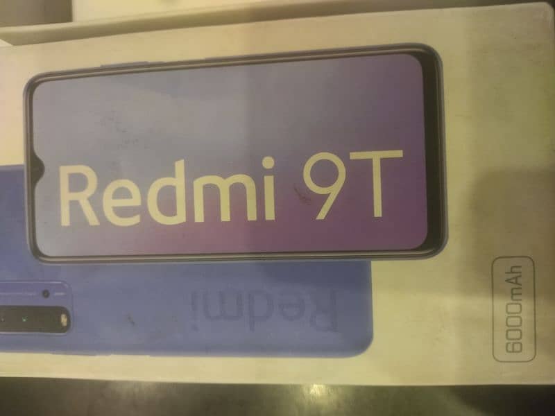 Redmi 9T 6GB Ram 128 Hard 6000 mah Bettery 6