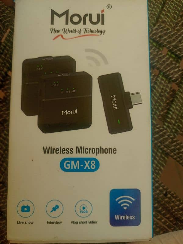 Wireless Microphone GM-X8 0