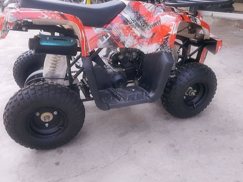 self start 4stroke 70cc atv quad 4 wheels delivery all Pakistan 5