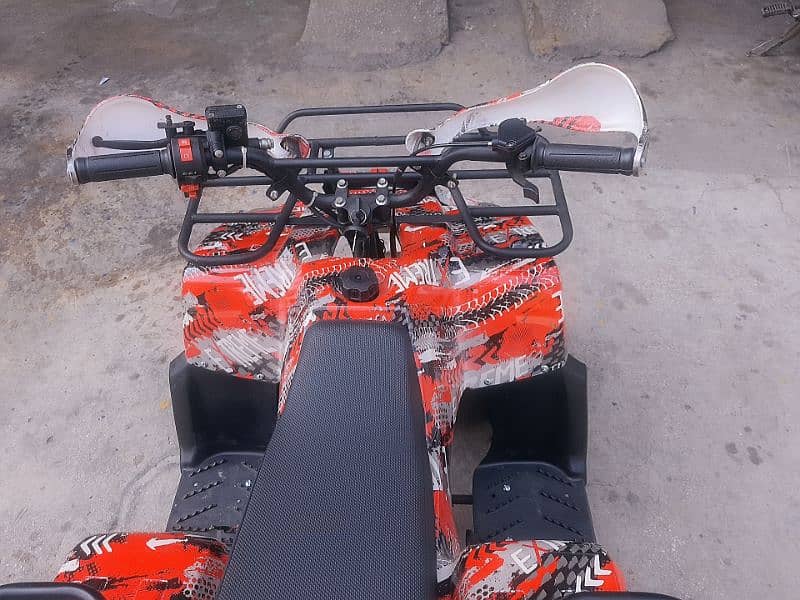 self start 4stroke 70cc atv quad 4 wheels delivery all Pakistan 7