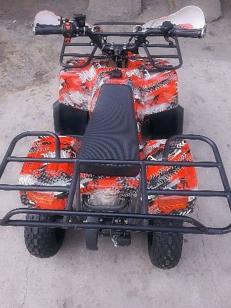 self start 4stroke 70cc atv quad 4 wheels delivery all Pakistan 9