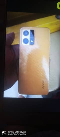 oppo f21 pro with box no open no repair