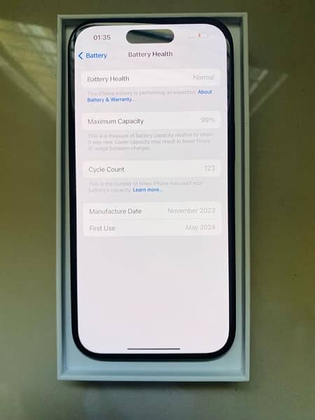 IPHONE 15 128GB Non PTA 4