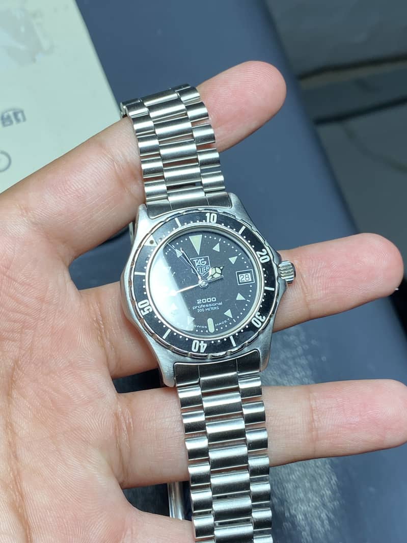 Tag heuer 2000 professional 200 meters 973.013 Used in great conditio 1