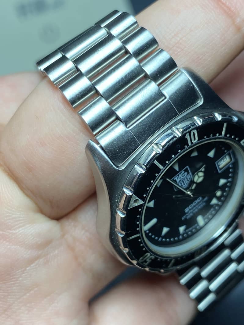 Tag heuer 2000 professional 200 meters 973.013 Used in great conditio 7