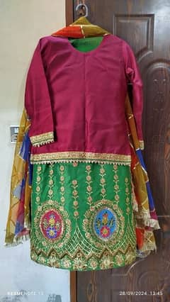 3pc Lehnga choli with dubatta