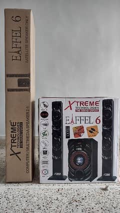 Extrem 2.1 speaker Box pack