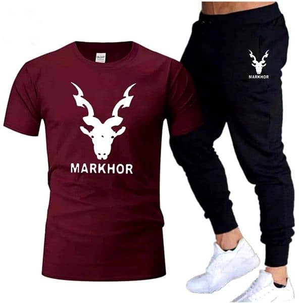 MENS T-SHIRT AND TROWSER MARKHOR WITH FREE DELIVERY 1