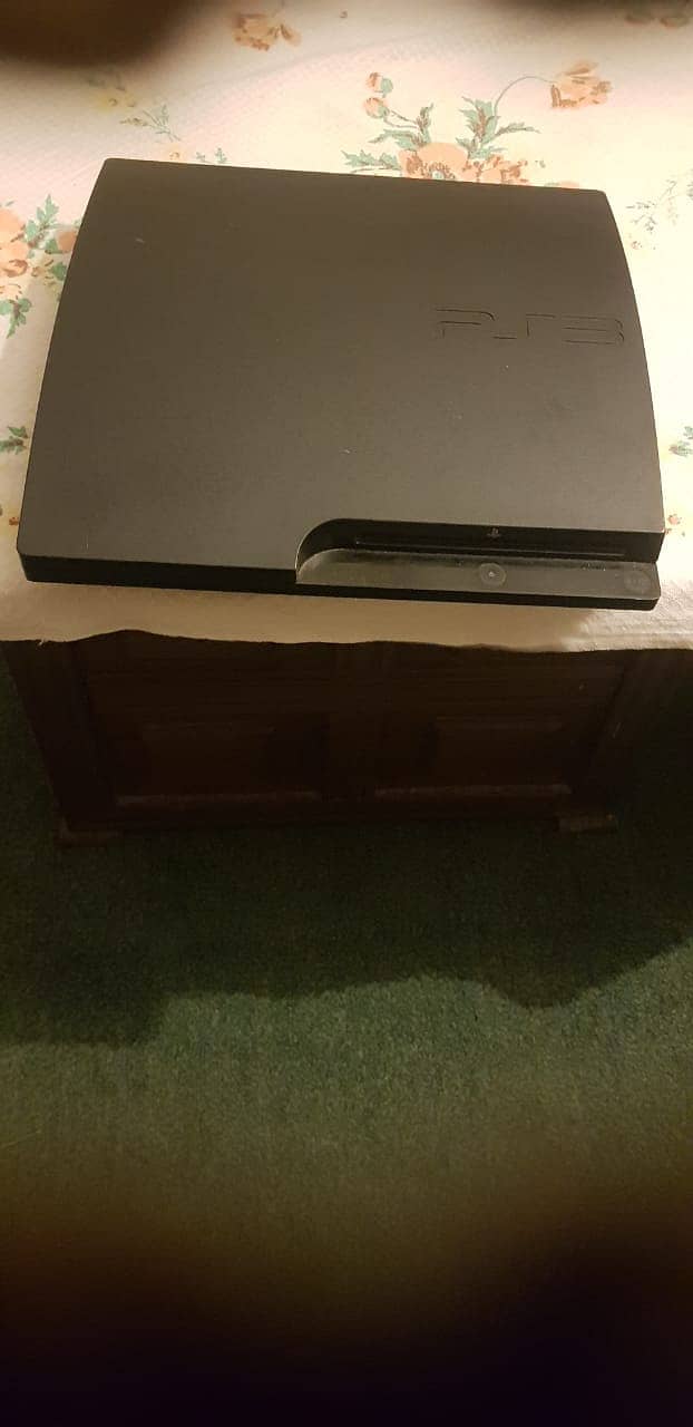 (slim-Playstation 3  jailbreak+3 controler wrkng cndition 5