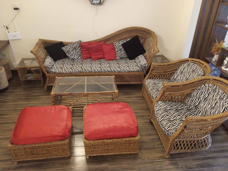 7 seater sofa set with 3 tables 2