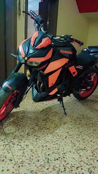 Kawasaki Z1000 Replica Good Condition urgent sale dual cylinder. . 1