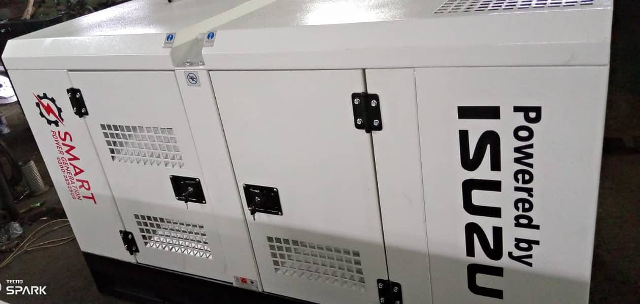 20KVA and 25KVA Isuzu Brand New Diesel Generator 3