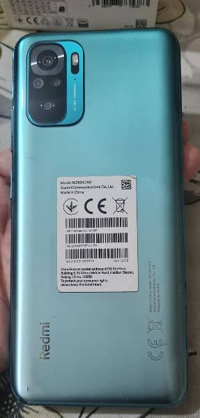 Redmi Note 10 full box all accessories 4/128 4