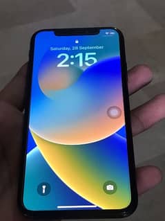 iphone x PTA APPROVED 64GB WITH BOX TOUCH ISSUE BUT WORKING