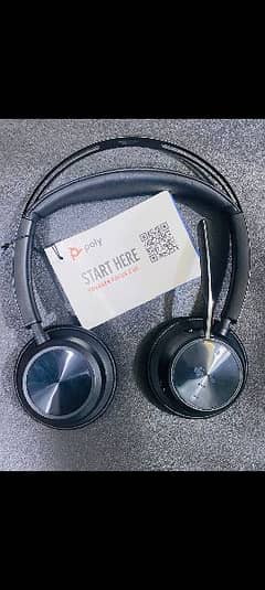 Plantronic focus 2 just open box Bluetooth headphone original active