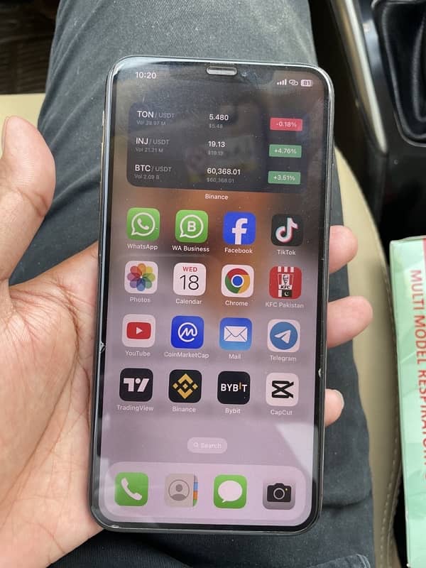 Iphone XS Max 64 GB-PTA Approved For Sale 0