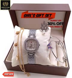 Beautiful Women's Gift Pack Watch