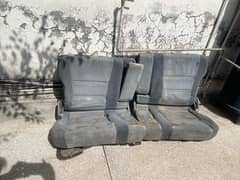 Land Cruiser 80 series middle row seats