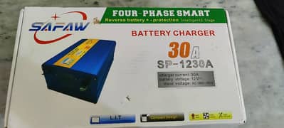 12 volt battery charger 30A new condition