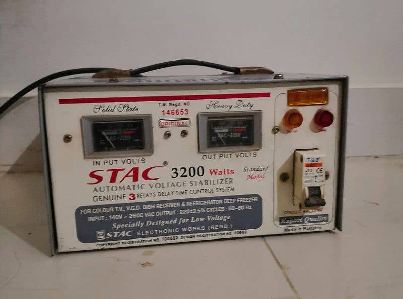 Stac Stablizer 3200 watt 1