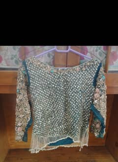 Blouse and lehenga for sale. . . . . Once used. . made by r sheen peshawar