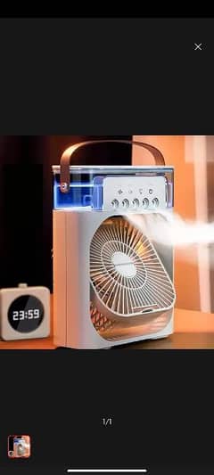 Mini Air cooler Fan with 5 mist