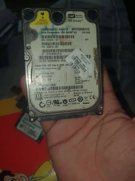 250 gb laptop hdd 1