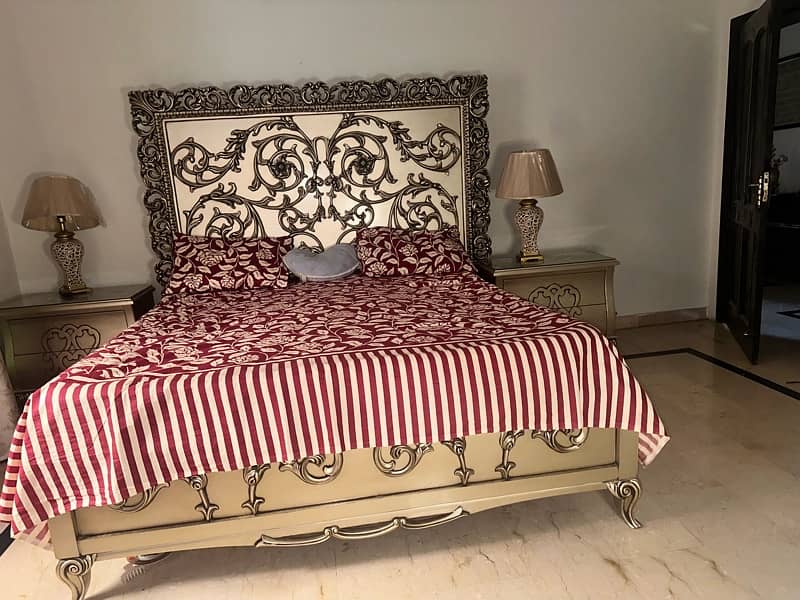 Bed set/king size Bed/Bed/Luxury bed/Double bed/Wooden Bed 0