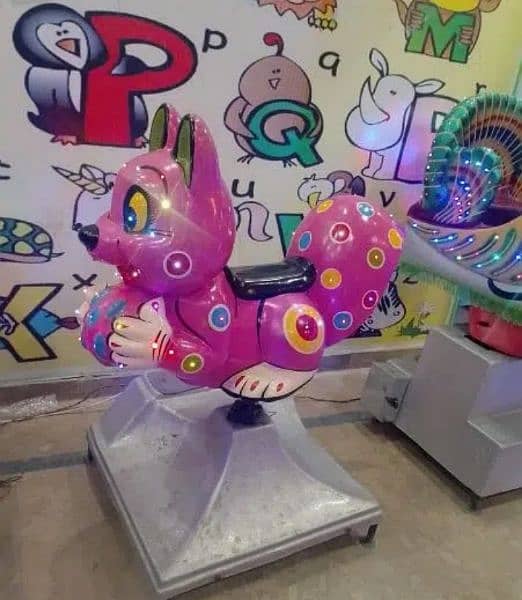 Token Coin 03152535497 Oprated kid Ride indor swing Joyland ٹوکن جھولے 7