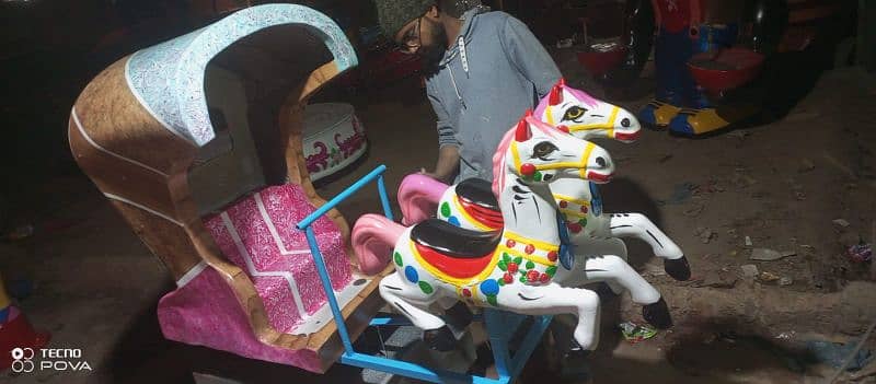 Token Coin 03152535497 Oprated kid Ride indor swing Joyland ٹوکن جھولے 10