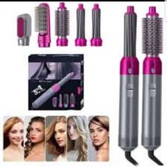 5 in 1 hot hair styler