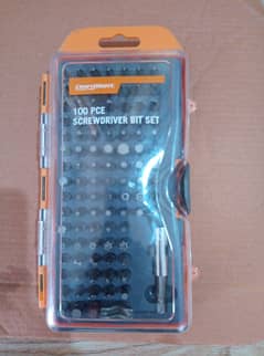 screwdriver bit set 100 Pce