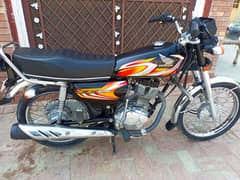 For Sale: Honda CG125 2022 Model, 12,500 km,Lush Condition, Khanewal