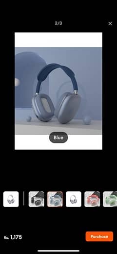 First class head phone