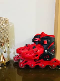 kids adjustable upto size 38 roller skates brand new