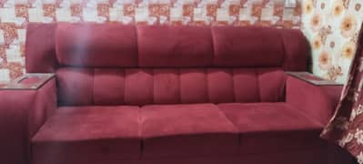 sofa set for sale hai complete set hai lush condition tel 03048888566