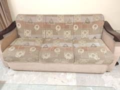 seven seater sofa and centre table