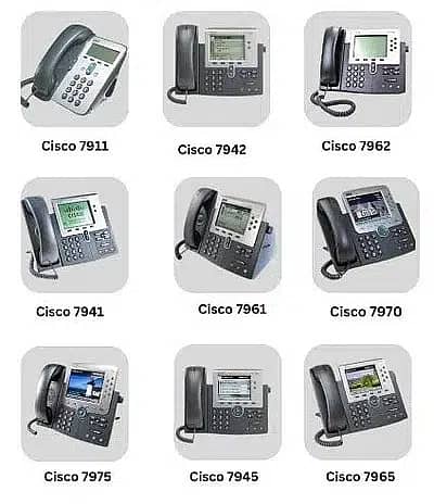 IP Phone Grandstream 1625| 2130 | Cisco Spa942 Yealink | 0320-0419262 4