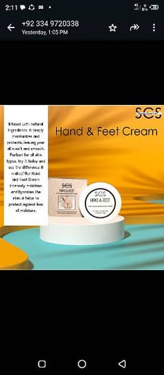 Hand and Beauty Cream