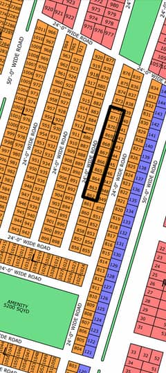 NORTH TOWN RESIDENCY PHASE 1 GOLD BLOCK 80syd Westopen plot