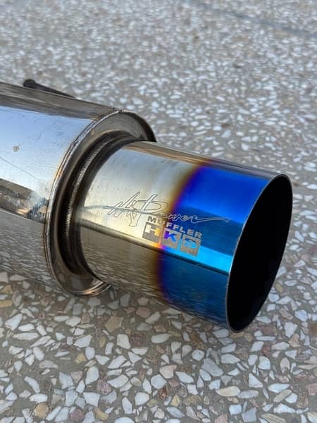 HKS Jazma Large size exhaust muffler almost new 0