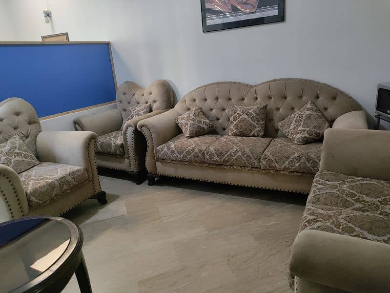 sofa set for sale in lahore ( Good condition) 0