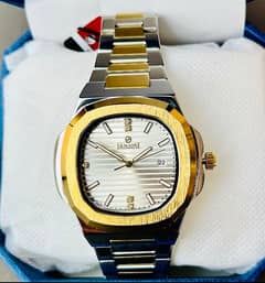 watch, Manwatch, gift watch,silver golden watch 0