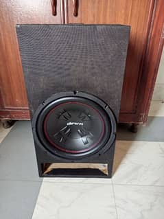 Woofer for sale without speaker amplifier.