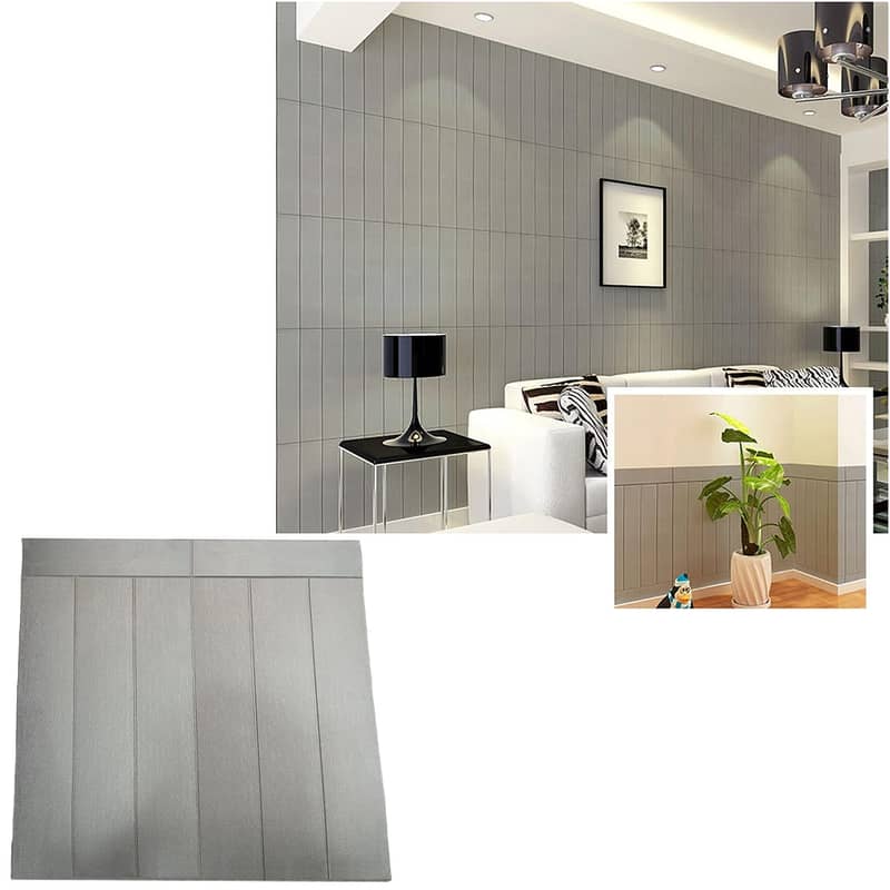 3D Adhesive Water Proof Foamic Wallpaper Wall Background Panel Sticke 9