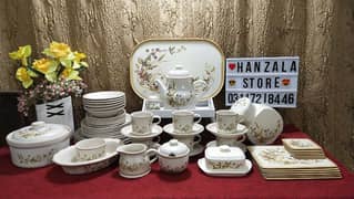 harvest teaset crockery